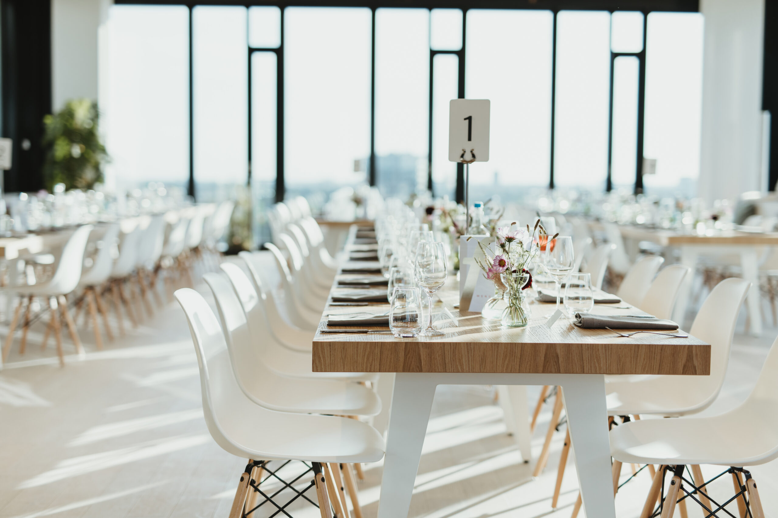 Wohnzimmer & Entree im Forty Four Düsseldorf