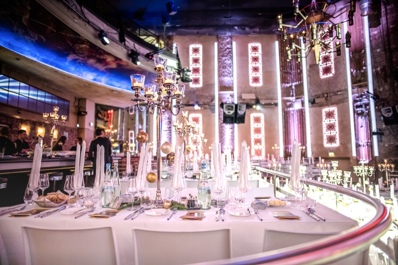 Galadinner im Kuppelsaal der Nachtresidenz Düsseldorf